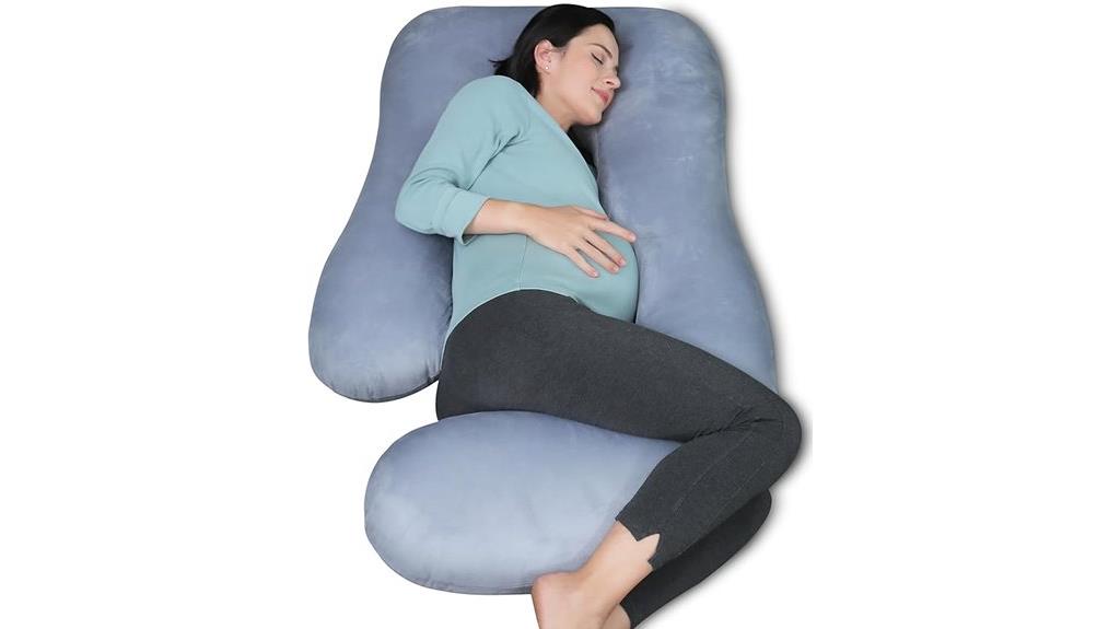pregnancy pillow with cover