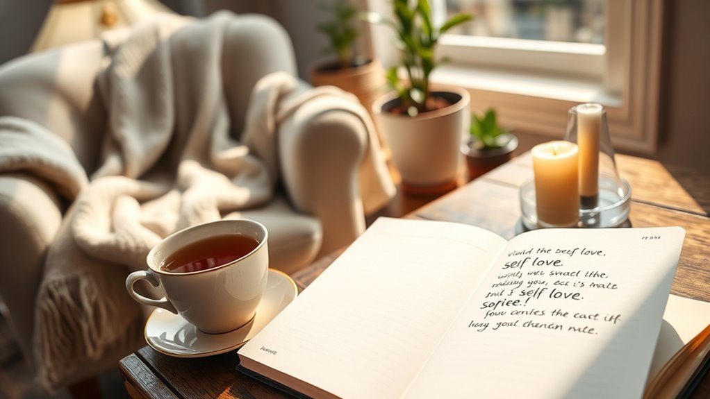 prioritize self care and boundaries