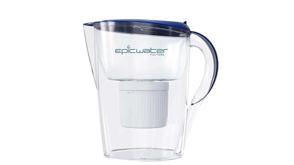 pure filter pitcher water