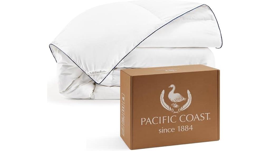 queen size goose feather comforter