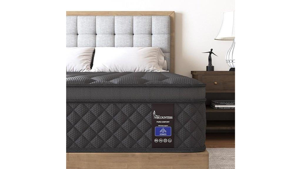 queen sized hybrid mattress