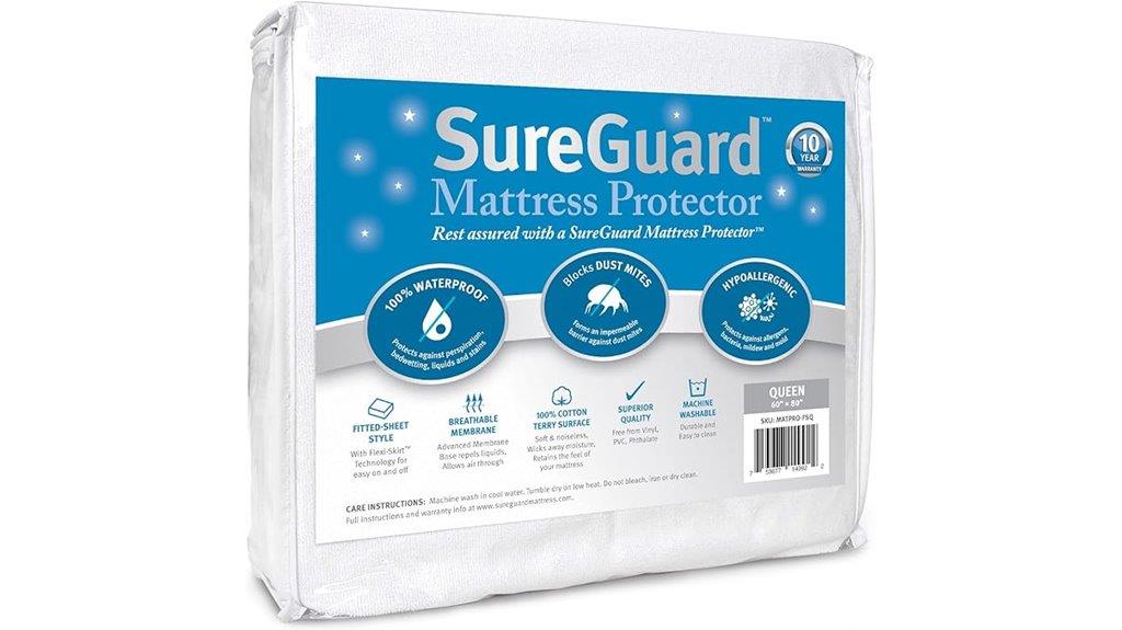 queen sized mattress protector