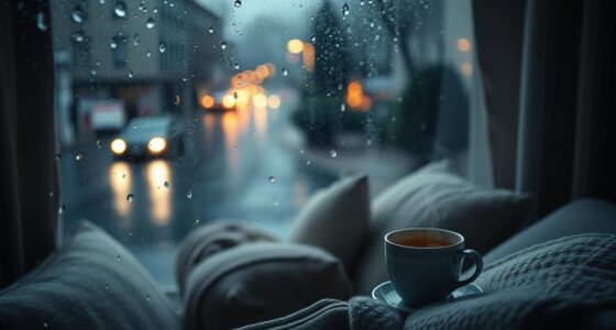 rainy day cozy moments