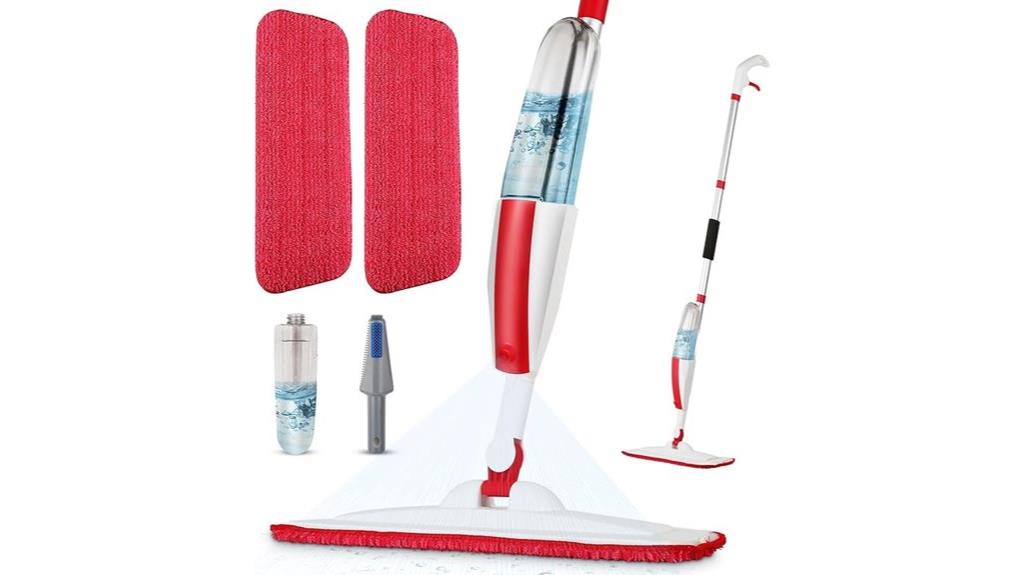 refillable microfiber floor mop