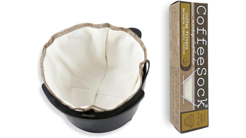 reusable cotton coffee filters