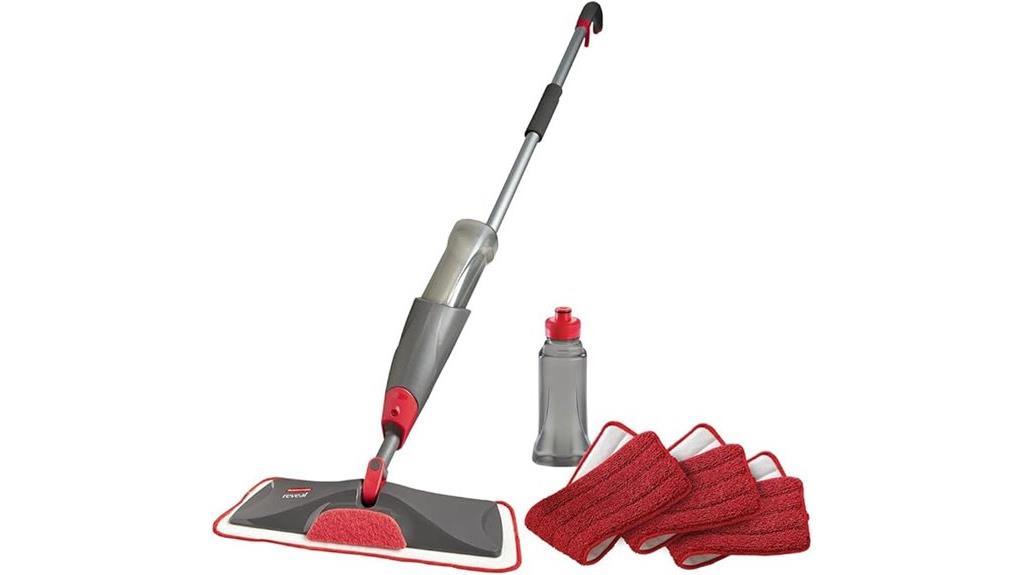 reusable microfiber spray mop