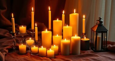 romantic candle lighting ideas