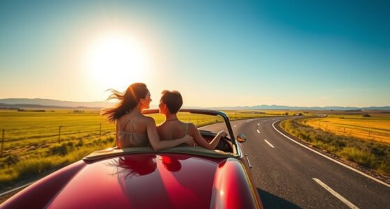romantic road trip moments