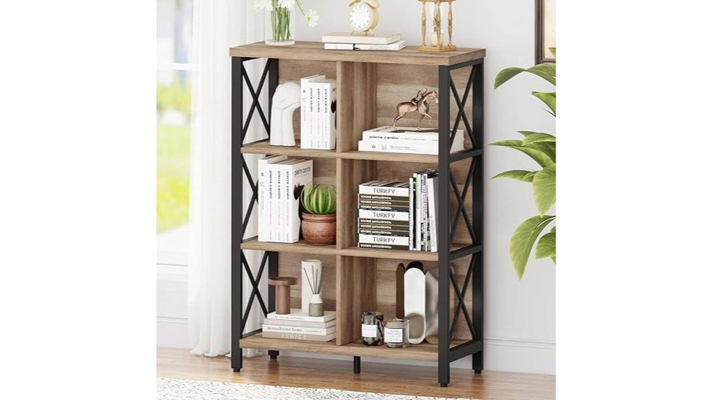 rustic cube storage organizer