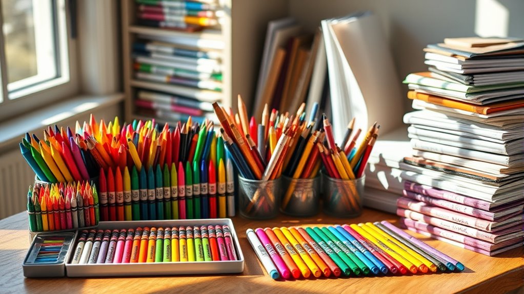 safe colorful durable art supplies