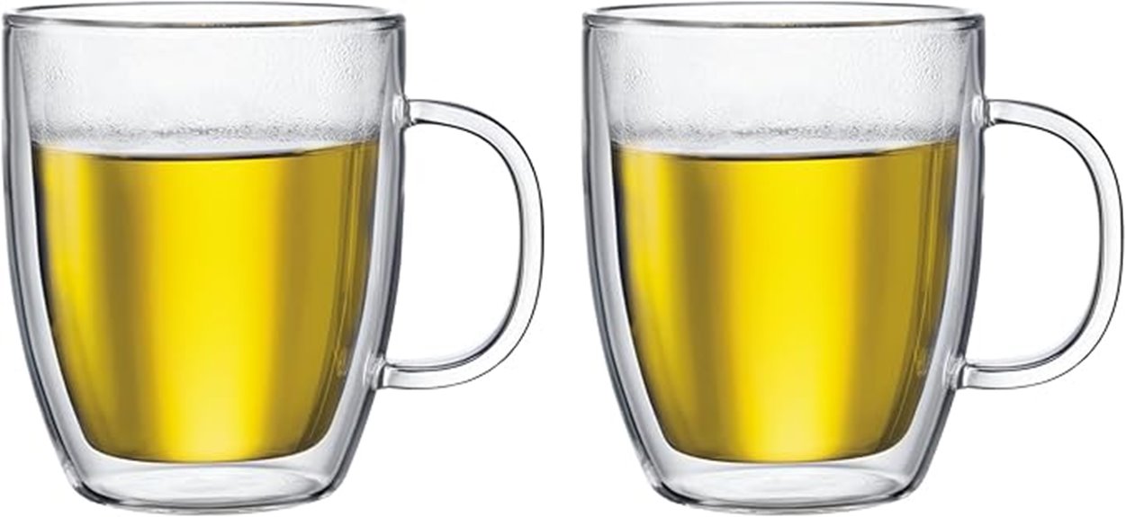 set of two insulated mugs