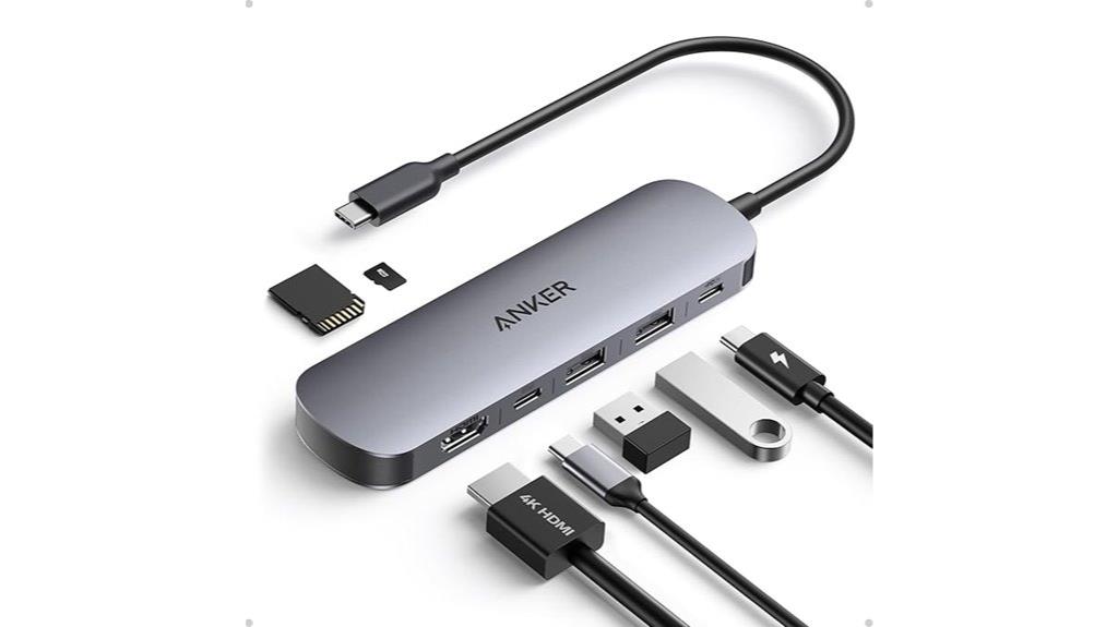 seven in one usb c hub