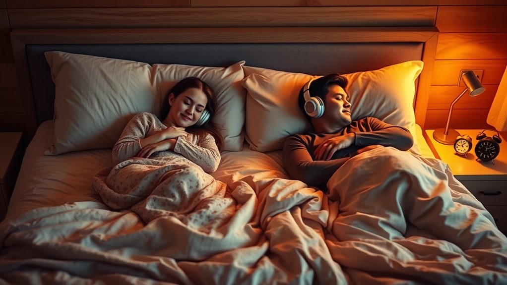 shared calming bedtime routines