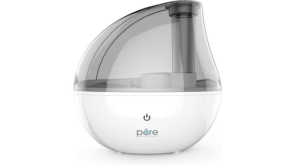 silver ultrasonic cool mist