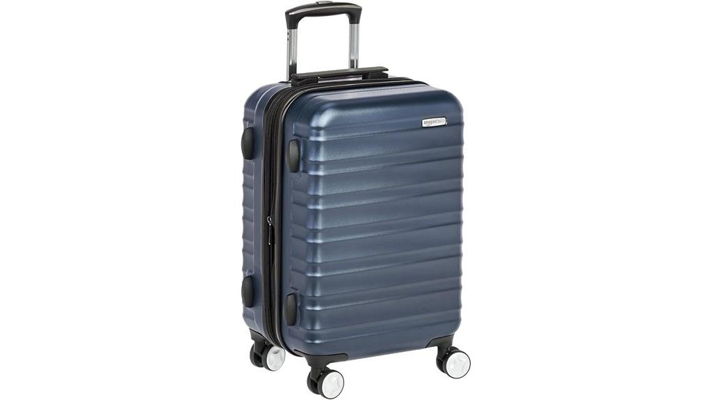 small lightweight rolling suitcase