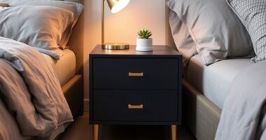 small space nightstand solutions