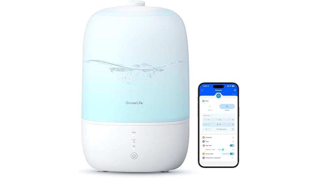 smart bedroom humidifiers