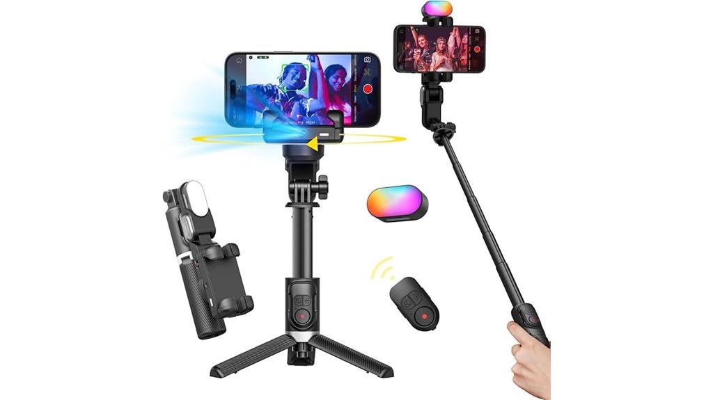smartphone gimbal stabilizer black