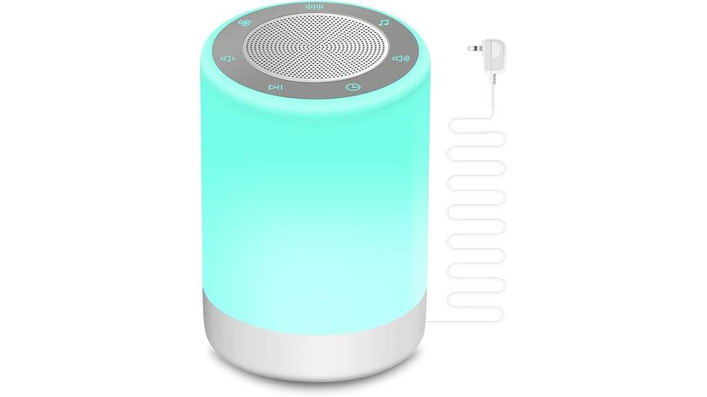 soothing sounds with night light