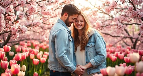 spring couple caption ideas