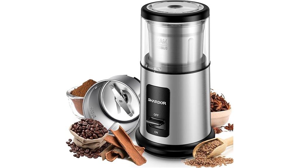 stainless steel coffee grinder