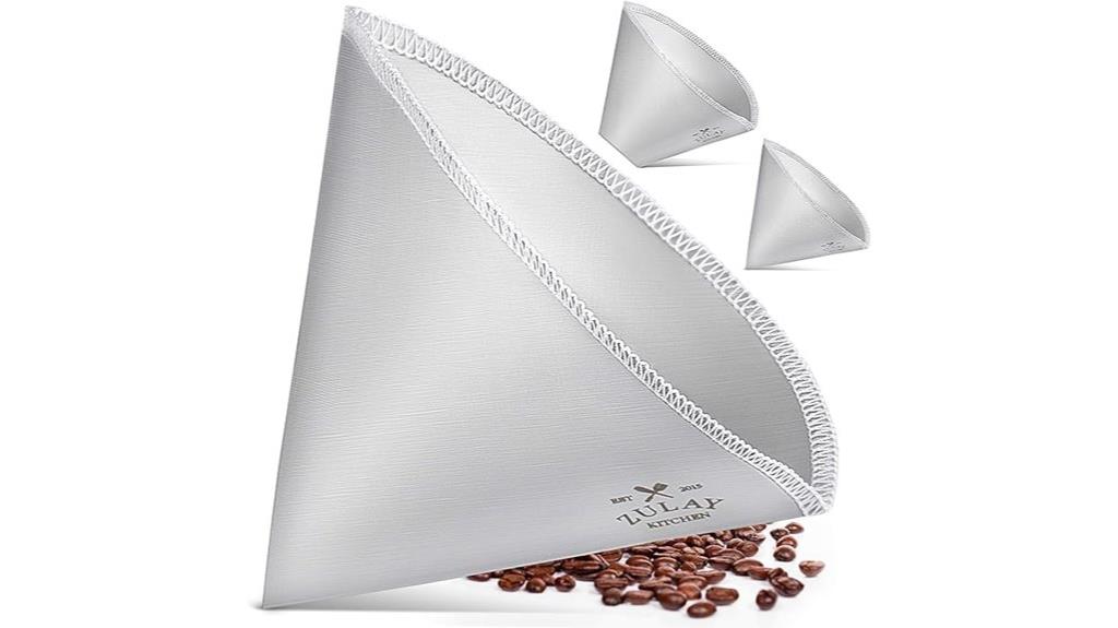 stainless steel reusable filter