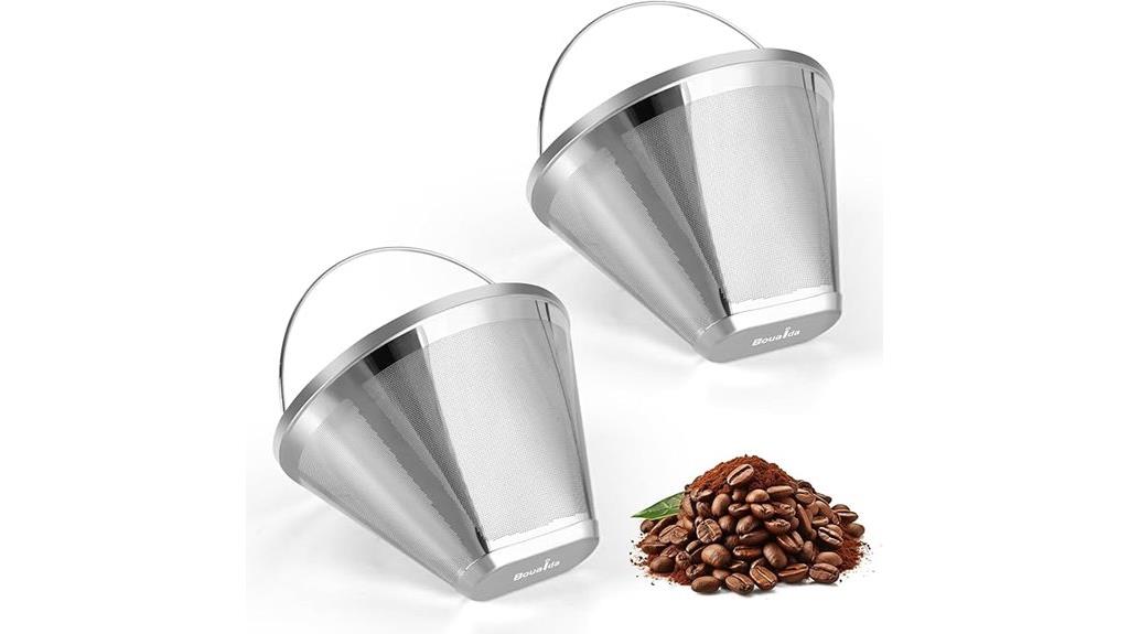 stainless steel reusable filters