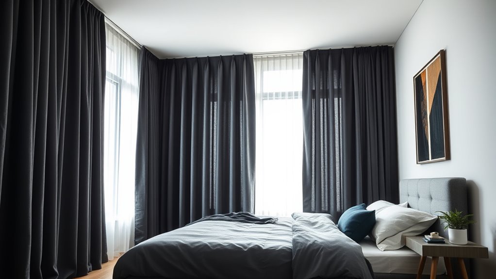stylish functional blackout curtains