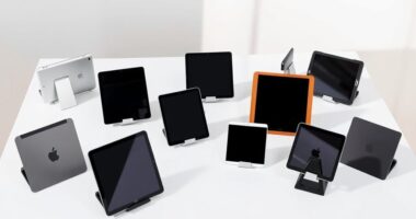 stylish functional ipad stands