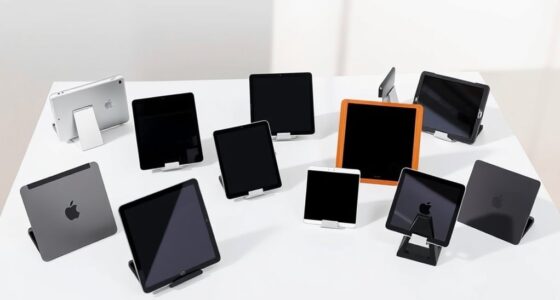 stylish functional ipad stands