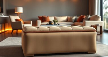 stylish functional storage ottomans