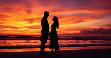 sunset moments for couples