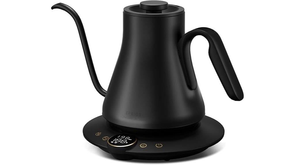 temperature controlled electric kettle
