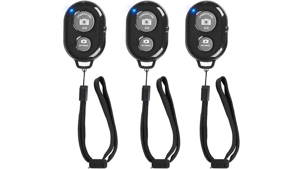 three pack wireless remote shutters