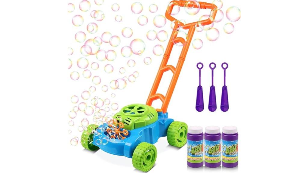 toddler bubble lawn mower