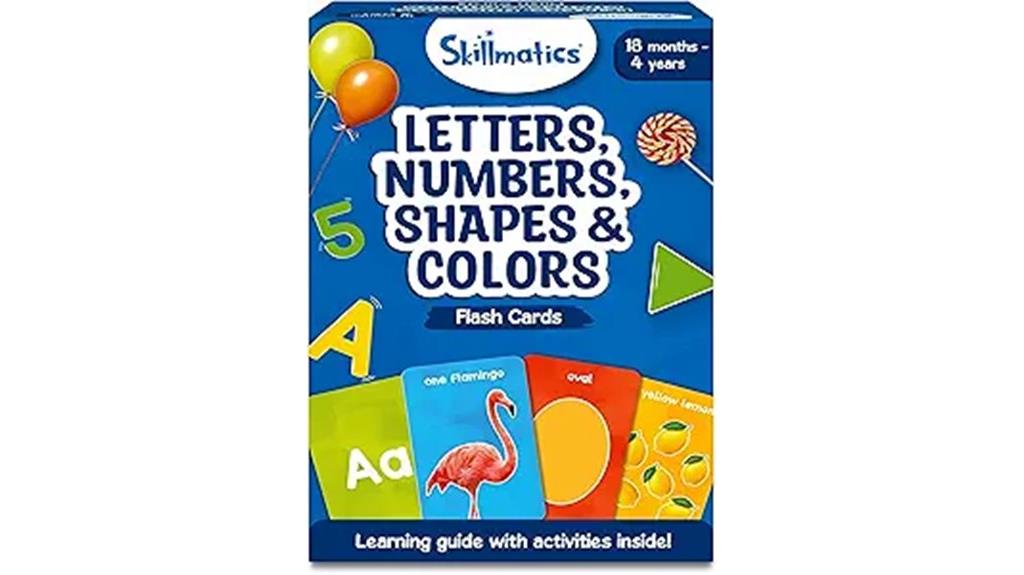 toddler educational flash cards