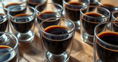 top double wall espresso glasses