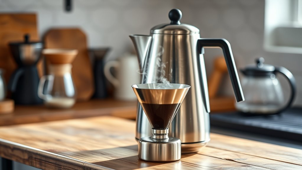 top electric pour over kettles