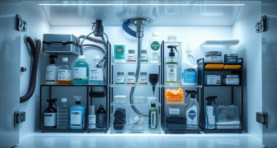 top sink storage solutions