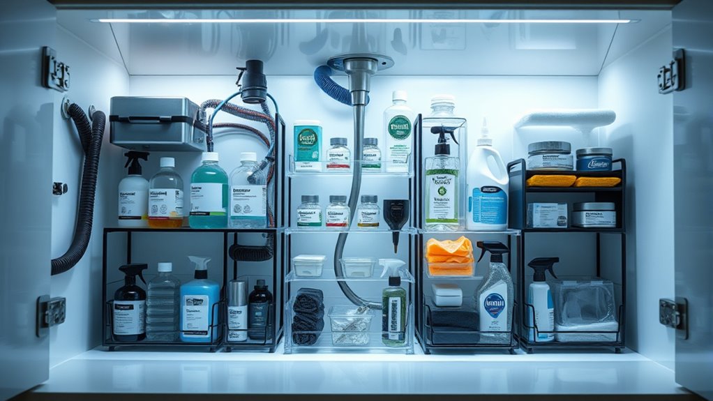 top sink storage solutions