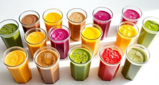 top smoothie cups with lids