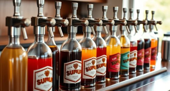 top syrup pumps for drizzling