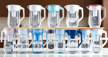 top water filter pitchers