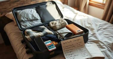 travel checklist for couples