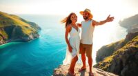 travel couple captions collection