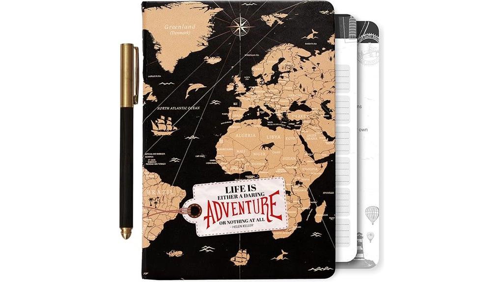 travel journal and scrapbook