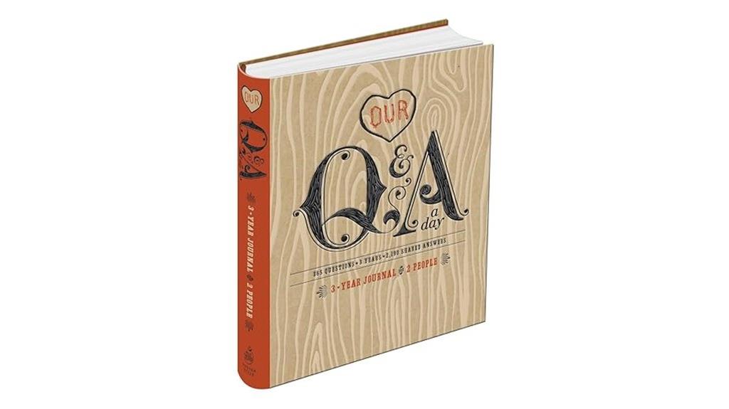 two person daily question journal