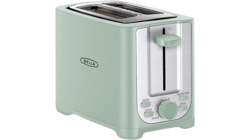 two slice auto shut off toaster