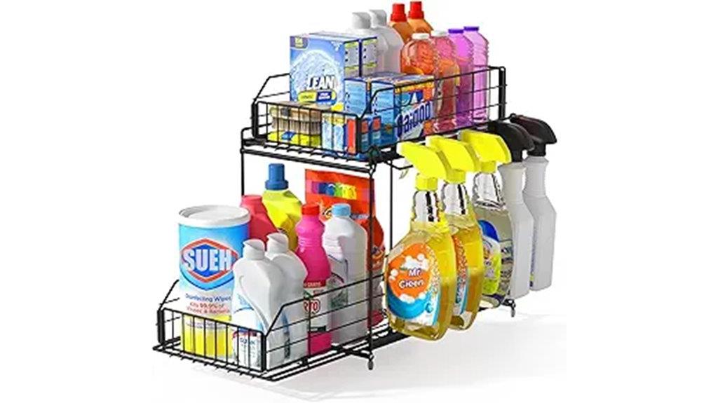 under sink bathroom organizer
