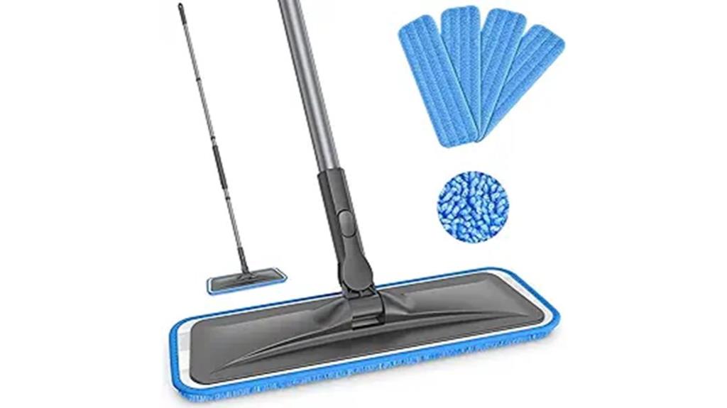 washable microfiber mop pads